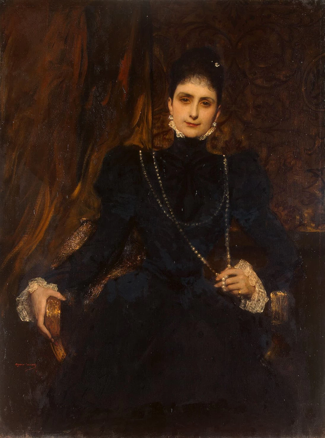 Jean - Joseph Benjamin, Constant, 157, Ritratto di Mme M. S. Derviz, 1899